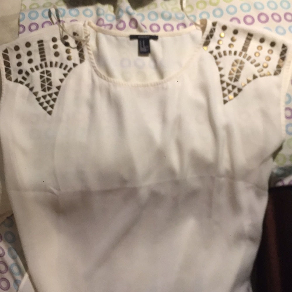 Cream shirt